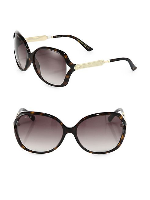 Gucci - 60MM Oversized Square Sunglasses