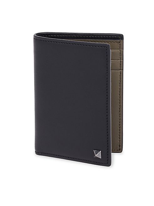 Valentino - Pocket Leather Bifold Wallet