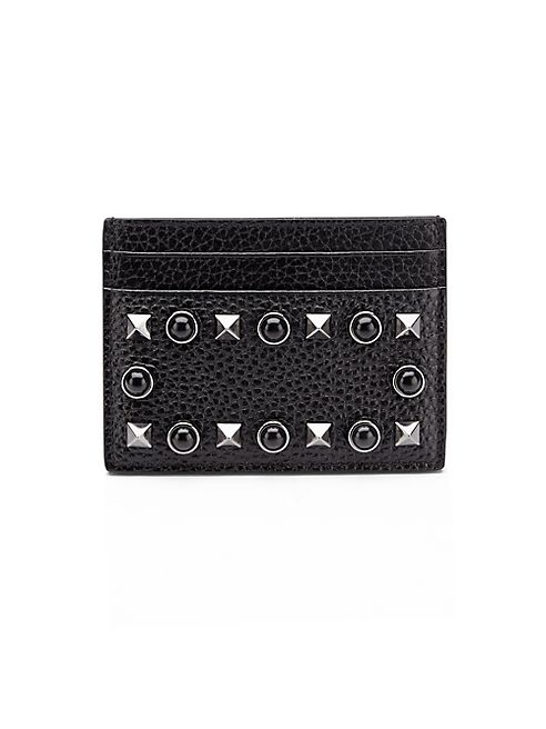 Valentino - Leather Credit Card Holder