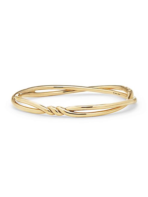 David Yurman - Continuance Center Twist Bracelet in 18K Rose Gold