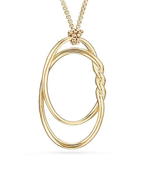 David Yurman - Continuance Pendant Necklace in 18K Gold