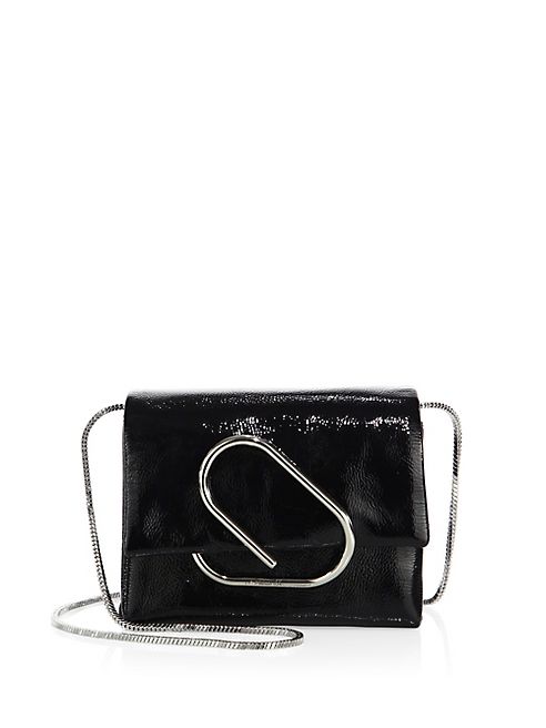 3.1 Phillip Lim - Alix Micro Patent Leather Chain Crossbody Bag