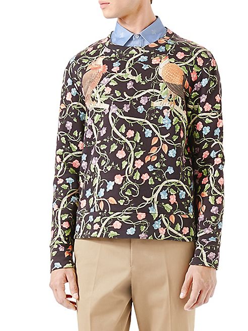 Gucci - Birds Of Prey Print Sweatshirt