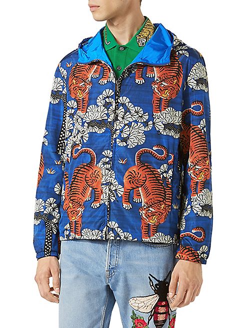 Gucci - Gucci Bengal Print Windbreaker