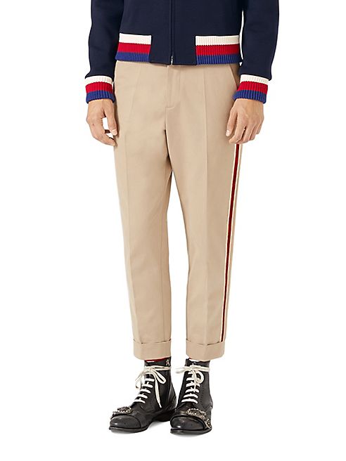 Gucci - Brushed Cotton Chino Pants