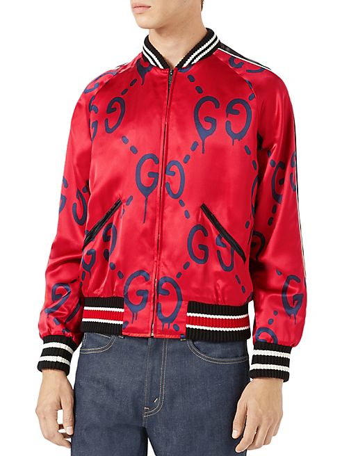 Gucci - GucciGhost Bomber Jacket