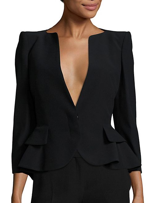 Alexander McQueen - Short Ruffle Jacket