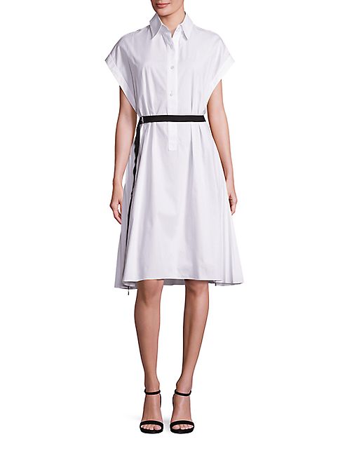 Tome - Sleeveless Cotton Shirtdress