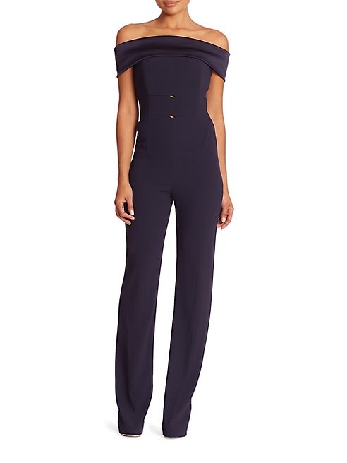 Galvan - Off-The-Shoulder Jumpsuit