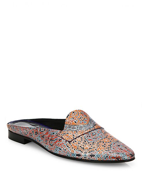 Pierre Hardy - Jacno Printed Leather Mules