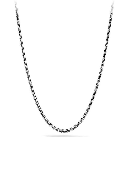 David Yurman - Knife-Edge Sterling Silver Chain Necklace