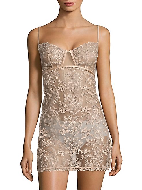 La Perla - Autografo Embroidered Tulle Babydoll