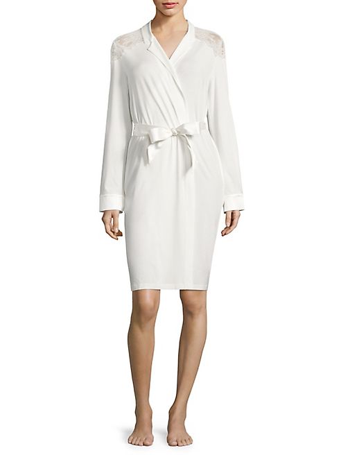 La Perla - Romance Lace-Accented Short Robe