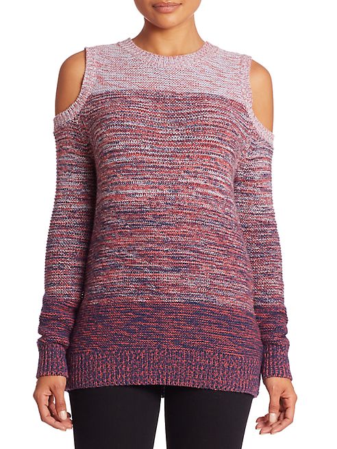 Rebecca Minkoff - Page Wool Blend Cold Shoulder Sweater