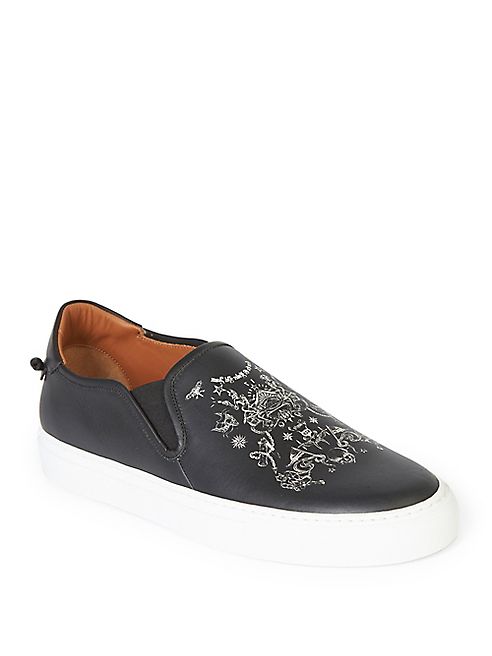 Givenchy - Crest Slip-On Skater Sneakers