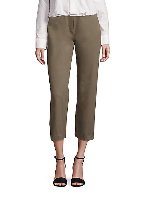 T by Alexander Wang - Cotton High Waist Culottes