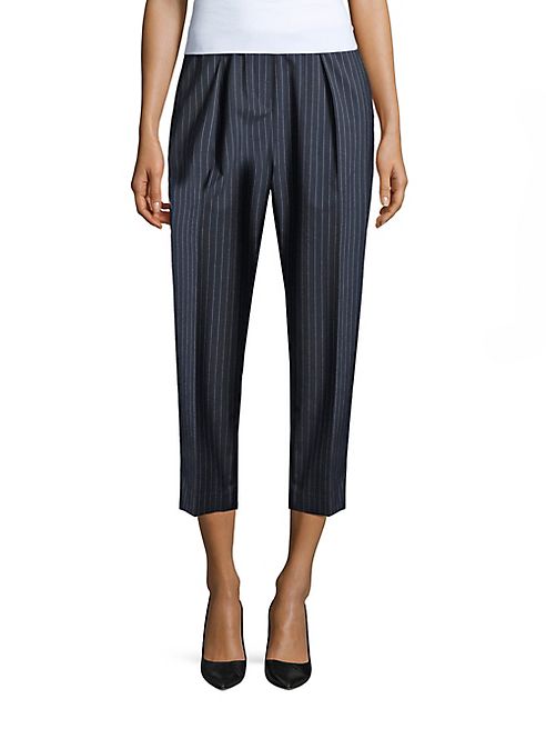 Peserico - Pin Stripe Pull-On Pants