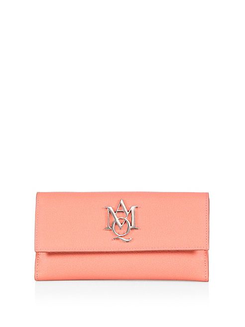 Alexander McQueen - Insignia Continetal Leather Wallet