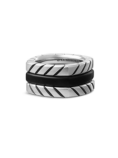 David Yurman - Chevron Stack Ring