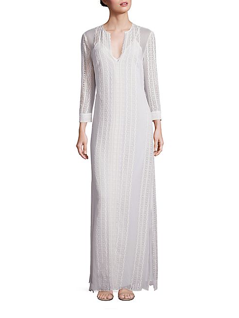 Elizabeth and James - Mia A-Line Silk Gown