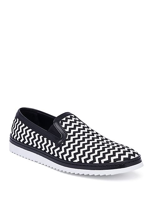 Dolce & Gabbana - Chevron Skater Sneakers