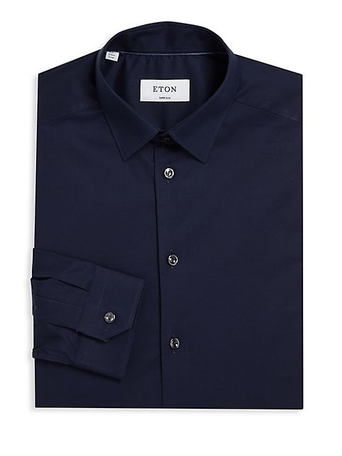 Eton - Super Slim Solid Dress Shirt