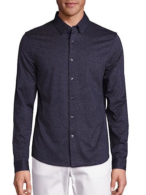 Michael Kors - Button-Down Cotton Shirt