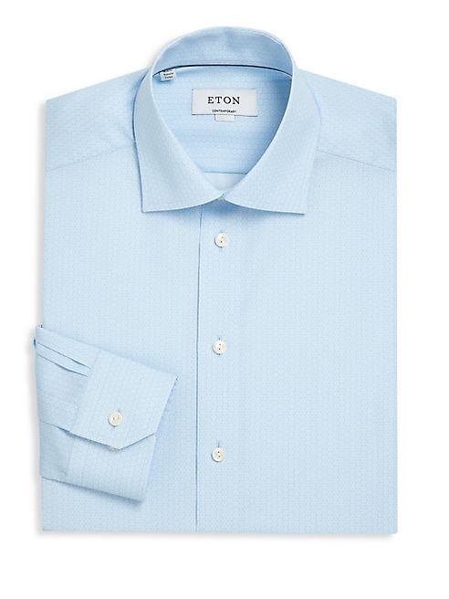 Eton - Contemporary-Fit Printed Dress Shirt