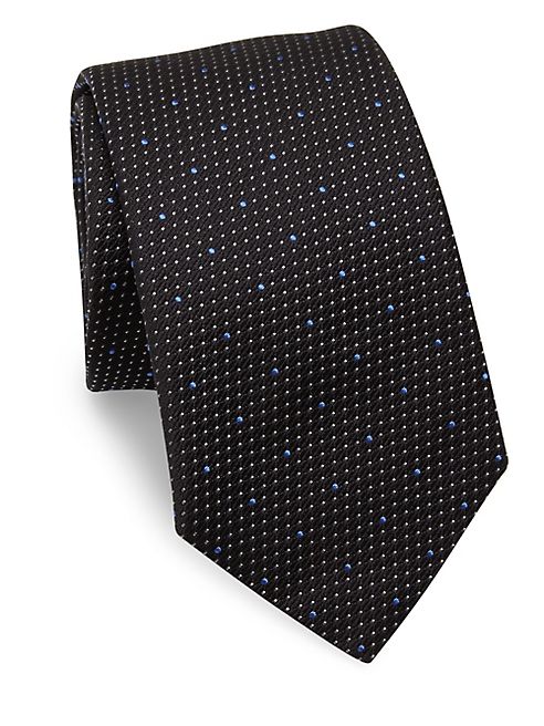 Eton - Polka Dotted Silk Tie