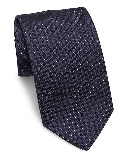 Eton - Dotted Silk Tie