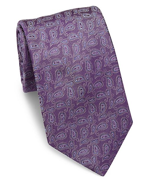 Eton - Paisley Silk Tie