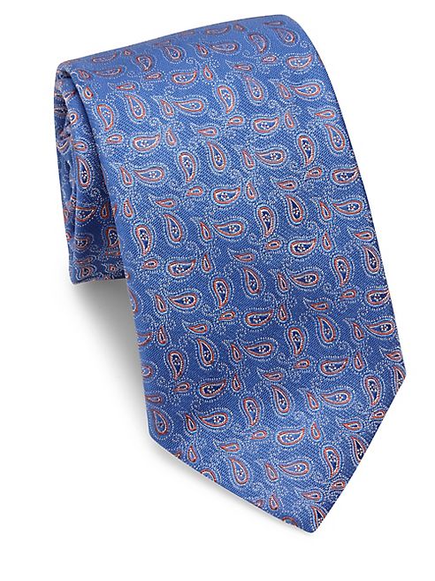 Eton - Paisley Silk Tie