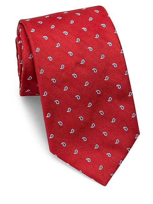 Eton - Paisley Silk Tie