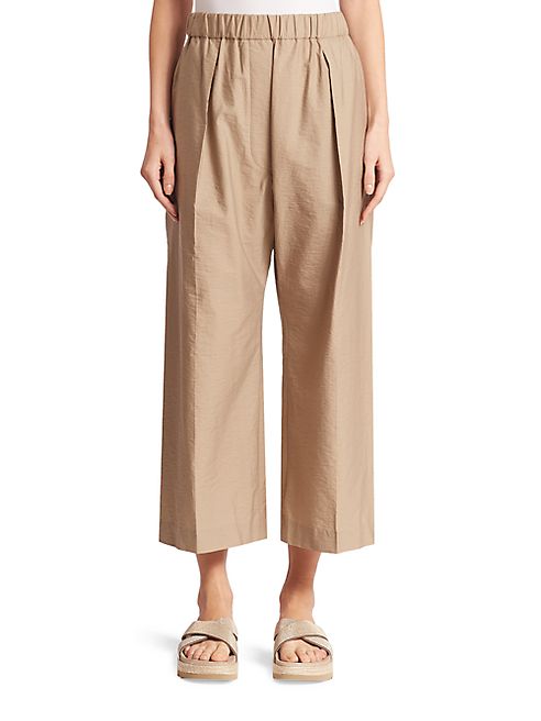 Brunello Cucinelli - Cotton Gaucho Pants