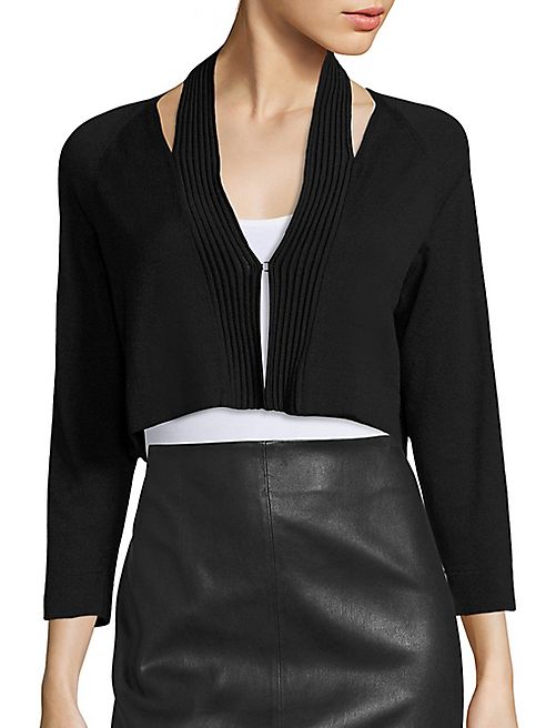 Saks Fifth Avenue Collection - Modern Cutout Shrug