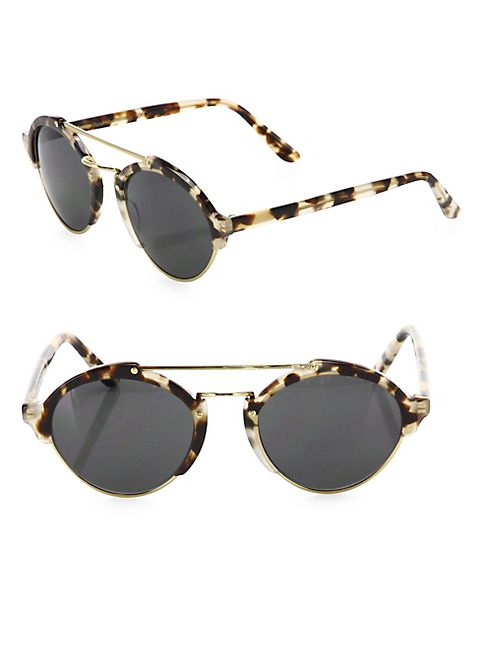 Illesteva - Milan II 54MM Oversized Aviator Sunglasses