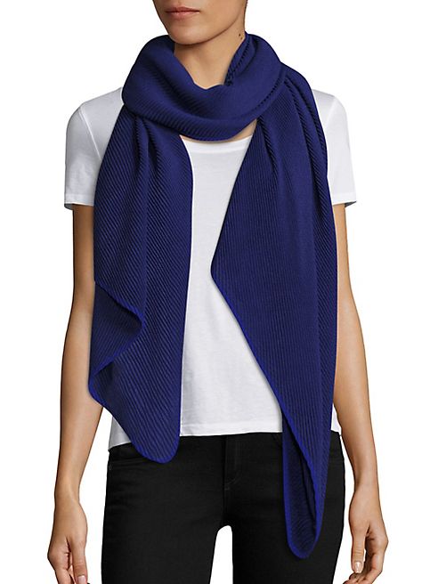 Armani Collezioni - Knitted Plissé Scarf