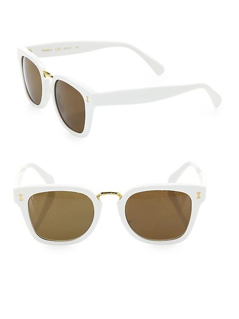 Illesteva - Positano 49MM Square Sunglasses