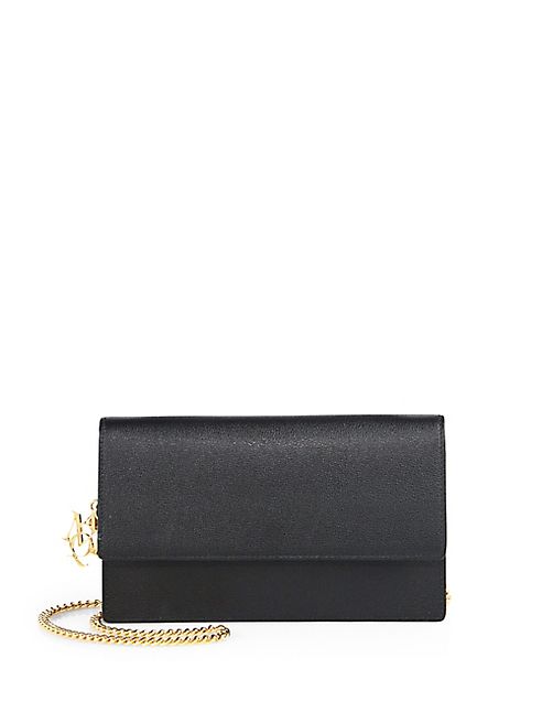 Alexander McQueen - Insignia Leather Chain Crossbody Bag