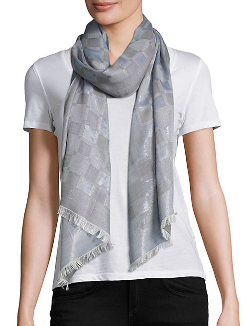 Armani Collezioni - Metallic Tile Scarf