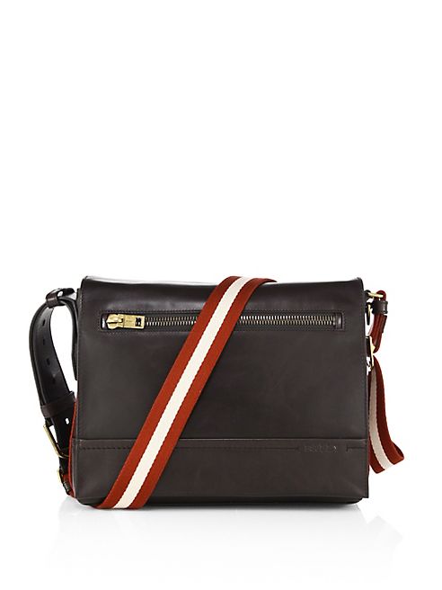 Bally - Tamrac   Leather Messenger Bag