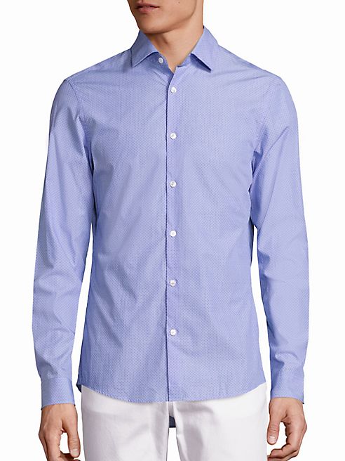 Michael Kors - Slim-Fit Cowan Button-Down Shirt