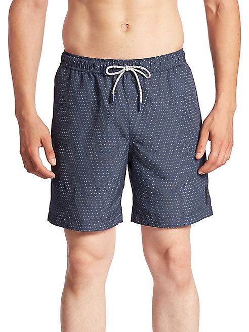 Michael Kors - Pin Dotted Swim Trunks