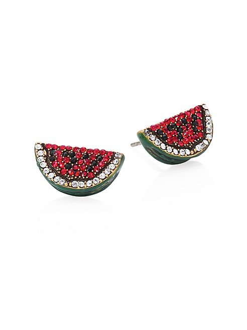 Marc Jacobs - Watermelon Crystal Stud Earrings