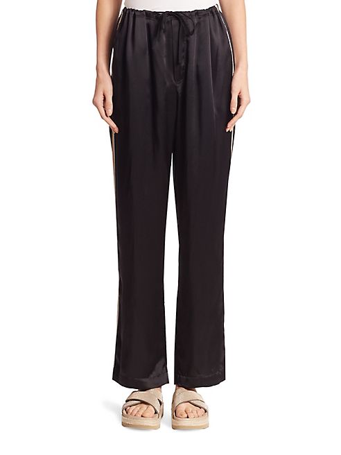 Brunello Cucinelli - Satin Drawstring Pants