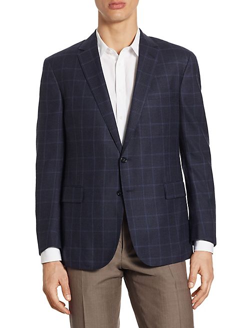 Ralph Lauren - Plaid Print Wool Jacket