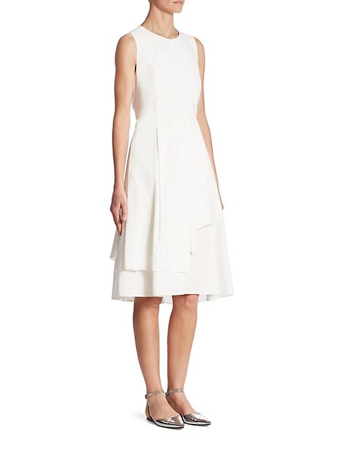 Brunello Cucinelli - Tiered Sleeveless Dress