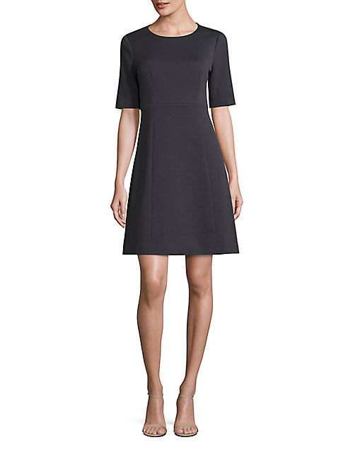 Peserico - Textured A-Line Dress