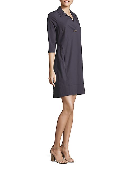 Peserico - Jersey Collar Dress