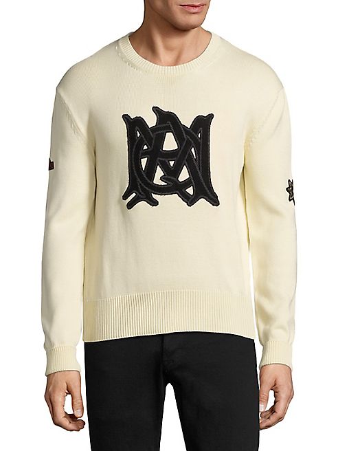 Alexander McQueen - Logo Embroidered Sweater